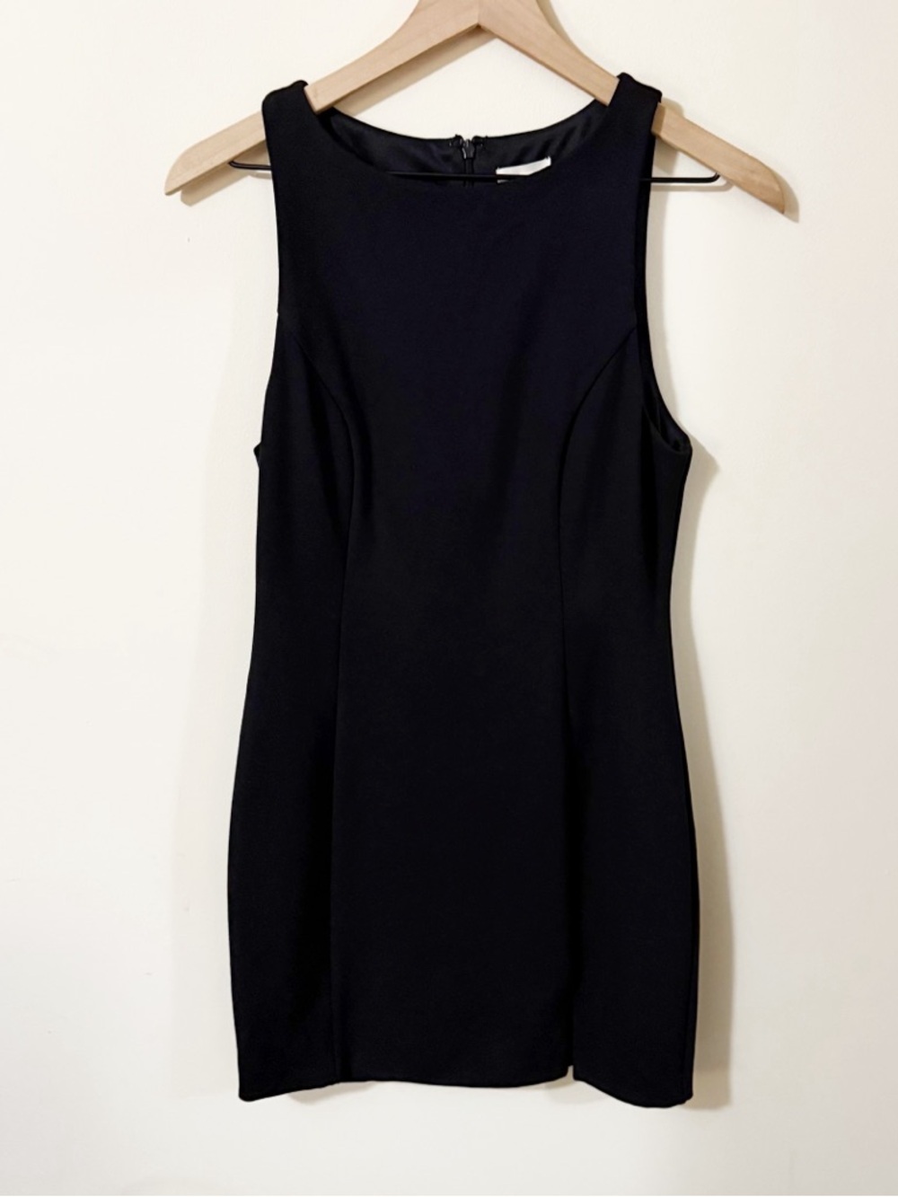 Lena Womens Black Sleeveless Sheath Dress Size Medium Casual